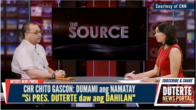 WATCH: Chito Gascon Dismayado, DUMAMI ang NAMATAY “Dahil sa DUTERTE’s ADMINISTRATION”
